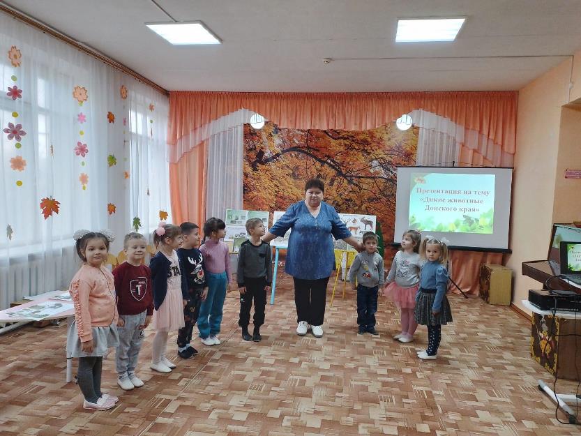 Подробнее о статье Открытое занятие «Дикие животные Донского края»