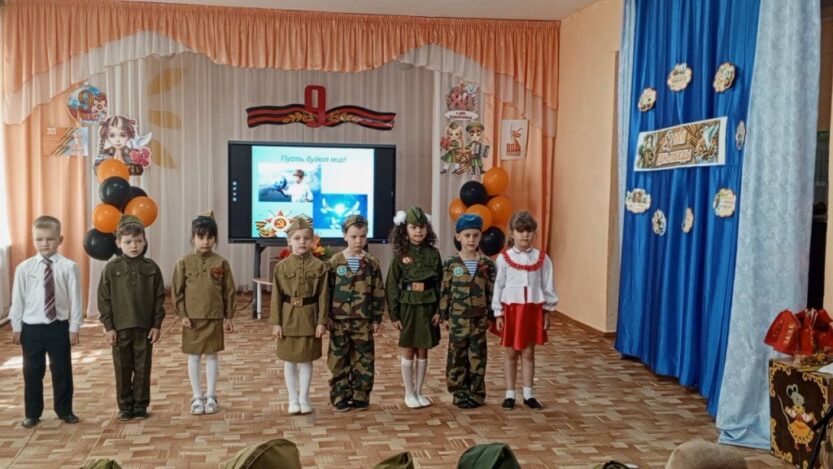 Подробнее о статье Воспитанники детского сада принимают участие в мероприятиях, посвящённых Дню Победы