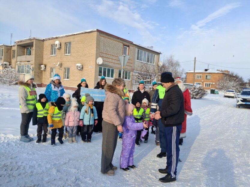 Подробнее о статье Акция «Снежинка безопасности»
